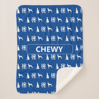 Couverture Sherpa Doberman Pinscher Nom du chien