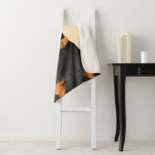 Couverture Sherpa Doberman Pinscher Peinture non découpée Art origin (En situation)