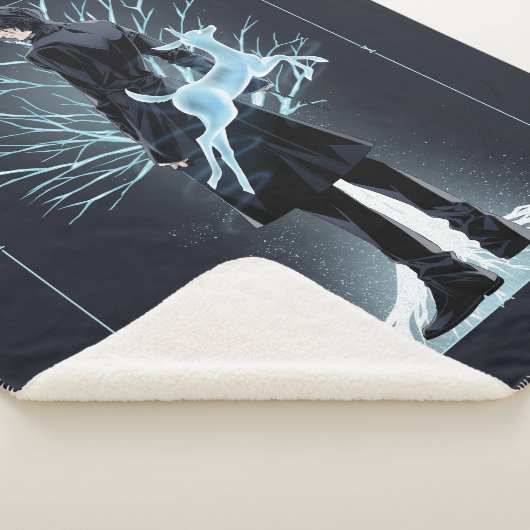 Couverture Sherpa Doe Patronus d'Anime Severus Snape (3/4)