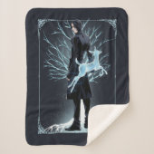 Couverture Sherpa Doe Patronus d'Anime Severus Snape (Devant)