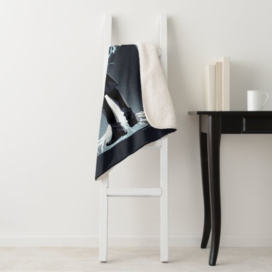 Couverture Sherpa Doe Patronus d'Anime Severus Snape (En situation)