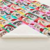 Couverture Sherpa Dogs and Cats with Santa Beard (3/4)