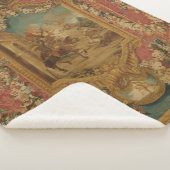 Couverture Sherpa Don Quixote Guided by Folly, 18th century tapestry (3/4)