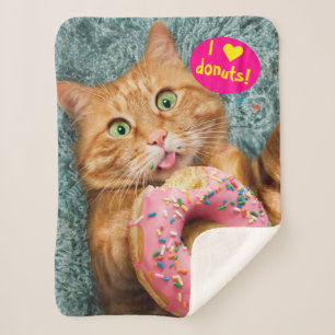 Couverture Sherpa Donateur mangeant des chats