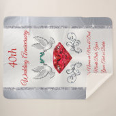 Couverture Sherpa Dons du 40e anniversaire de Mariage pour les paren (Devant (Horizontal))