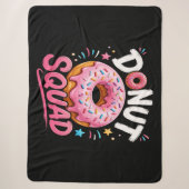 Couverture Sherpa Donut Parsemer la gentillesse Drôle (Devant)