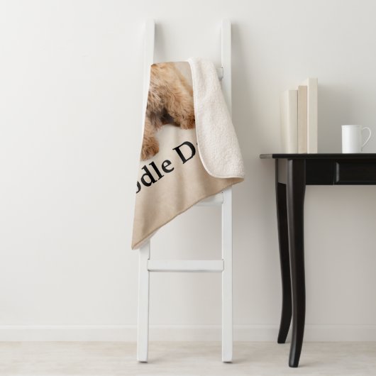 Couverture Sherpa Doodle Chien Papa (En situation)