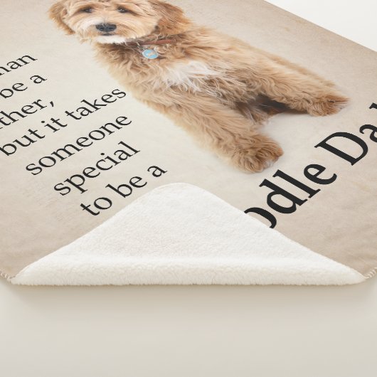 Couverture Sherpa Doodle Chien Papa (3/4)