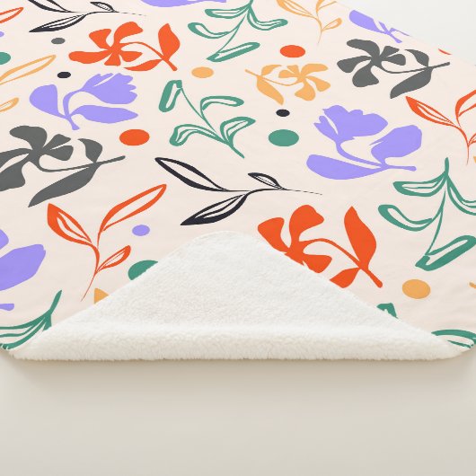 Couverture Sherpa Doodle Garden (3/4)