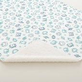 Couverture Sherpa Doodles Ramadan Sherpa Blanket (3/4)