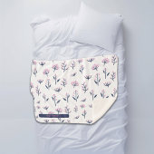 Couverture Sherpa Dorm Essentials Jolie Personnaliser Mimosa simple