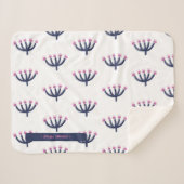 Couverture Sherpa Dorm Essentials Jolie Personnaliser Mimosa simple (Devant (Horizontal))