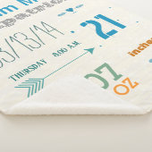 Couverture Sherpa Dossier de naissance Bébé Garçon Statistiques de n (3/4)