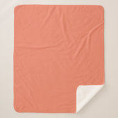 Couverture Sherpa Douce-amère Couleur Uni Uni (Devant)