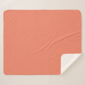 Couverture Sherpa Douce-amère Couleur Uni Uni (Devant (Horizontal))