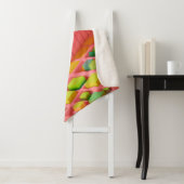 Couverture Sherpa Douceur aux couleurs vives (En situation)
