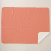 Couverture Sherpa Doux-amer Couleur Uni (Devant (Horizontal))