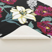 Couverture Sherpa Doux tropicale : Aquarelle d'été (3/4)