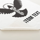 Couverture Sherpa Dove avec clé (3/4)