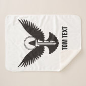 Couverture Sherpa Dove avec clé (Devant (Horizontal))