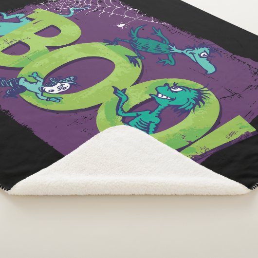 Couverture Sherpa Dr Seuss | BOO ! Graphique d'Halloween (3/4)