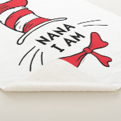 Couverture Sherpa Dr Seuss | Chat dans le Casquette - Nana Je suis (3/4)