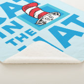 Couverture Sherpa Dr Seuss | Chat dans le logo du Casquette (3/4)