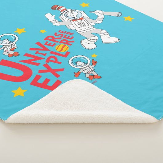 Couverture Sherpa Dr Seuss | Chat dans l'Explorateur d'univers Casqu (3/4)