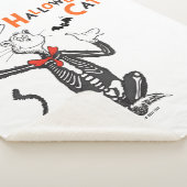 Couverture Sherpa Dr Seuss | Chat d'Halloween en Casquette (3/4)
