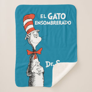 Couverture Sherpa Dr. Seuss El Gato Ensombrerado Espagnol