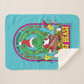 Couverture Sherpa Dr Seuss | Graphique de la bête rôtie (Devant (Horizontal))