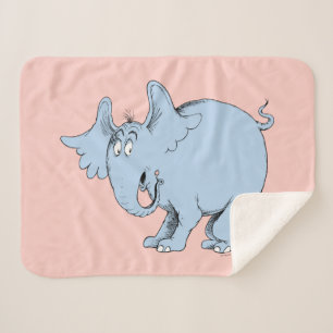 Couverture Sherpa Dr. Seuss Horton entend des Qui