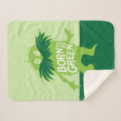 Couverture Sherpa Dr Seuss | Lorax - Né Pour Être Vert (Devant (Horizontal))