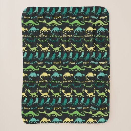 Couverture Sherpa Dr. Seuss | modèle Halloween "Bump Jump" (Devant)