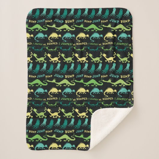 Couverture Sherpa Dr Seuss | Motif Hallowen "Bump Jump" (Devant)