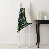 Couverture Sherpa Dr Seuss | Motif Hallowen "Bump Jump" (En situation)