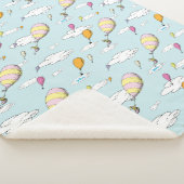 Couverture Sherpa Dr Seuss | Oh, les endroits où vous irez ! (3/4)