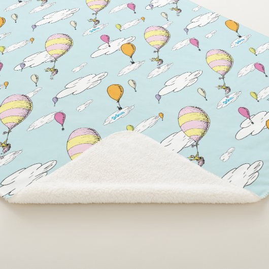 Couverture Sherpa Dr Seuss | Oh, les endroits où vous irez ! (3/4)