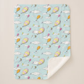 Couverture Sherpa Dr Seuss | Oh, les endroits où vous irez ! (Devant)