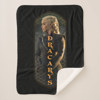 Couverture Sherpa "Dracarys" Daenerys Targaryen Graphic