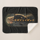 Couverture Sherpa "Dracarys" Daenerys Targaryen Graphic (Devant (Horizontal))