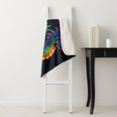 Couverture Sherpa Dragon coloré (En situation)