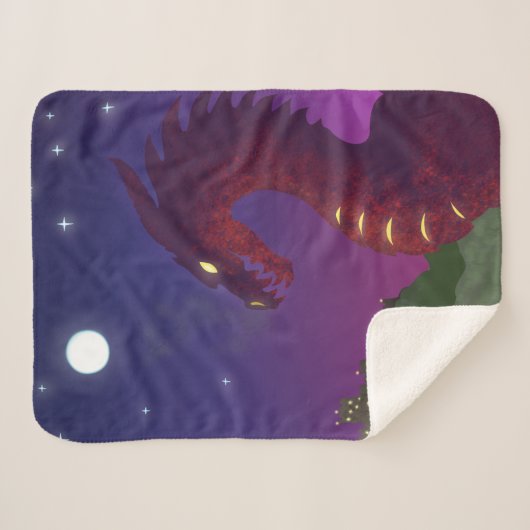 Couverture Sherpa Dragon médiéval (Devant (Horizontal))