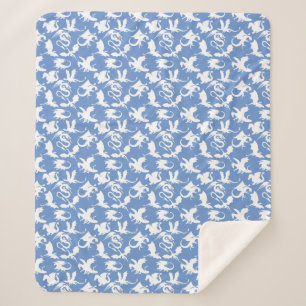 Couverture Sherpa Dragon motif 01.bx4 Blue BG