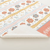 Couverture Sherpa Dragonflies Fleurs Plutôt Inspiritisme (3/4)