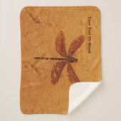Couverture Sherpa Dragonfly fossile (Devant)
