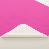 Couverture Sherpa Dragonfruit pink color (3/4)