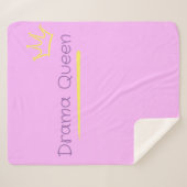 Couverture Sherpa Drama Queen (Devant (Horizontal))