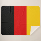 Couverture Sherpa Drapeau allemand (Devant (Horizontal))