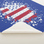 Couverture Sherpa Drapeau américain de la paix 1776 (3/4)